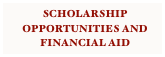 Scholarship opportunities and financial aid